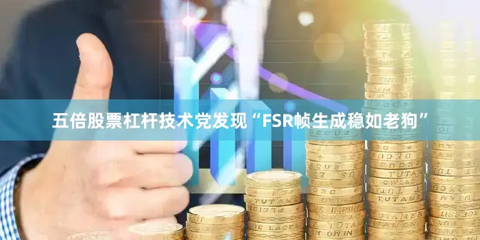 五倍股票杠杆技术党发现“FSR帧生成稳如老狗”