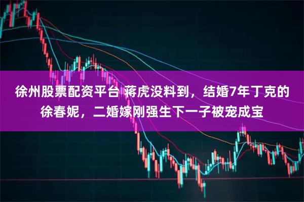 徐州股票配资平台 蒋虎没料到，结婚7年丁克的徐春妮，二婚嫁刚强生下一子被宠成宝