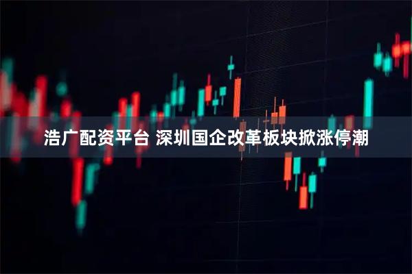 浩广配资平台 深圳国企改革板块掀涨停潮